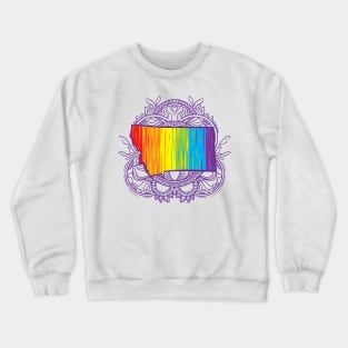 Montana Mandala Pride Crewneck Sweatshirt